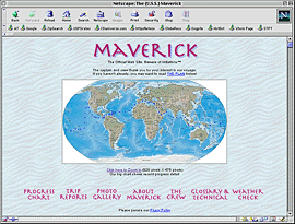 Maverick sails the world